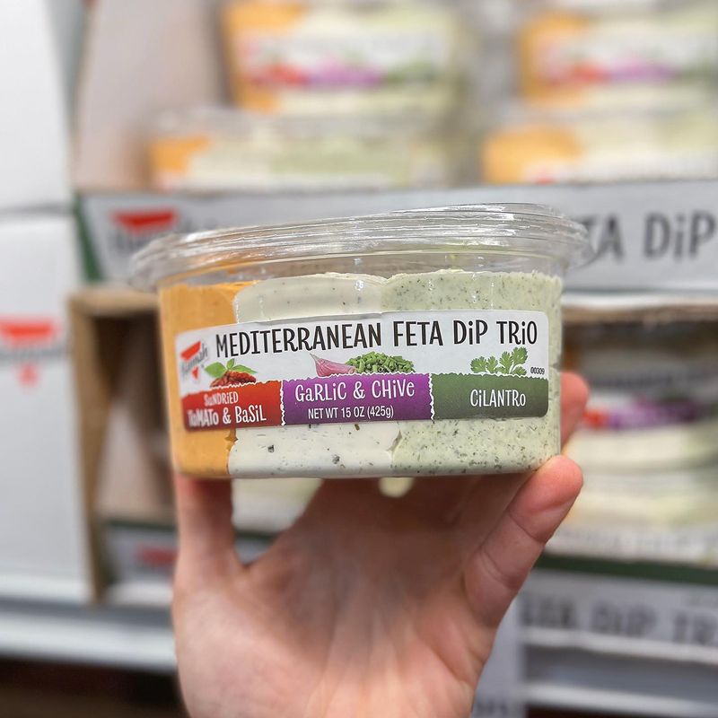 Mediterranean Feta Dip Trio