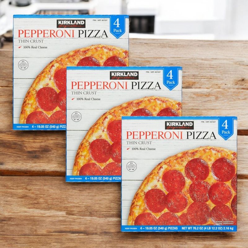 Kirkland Signature Frozen Pizzas