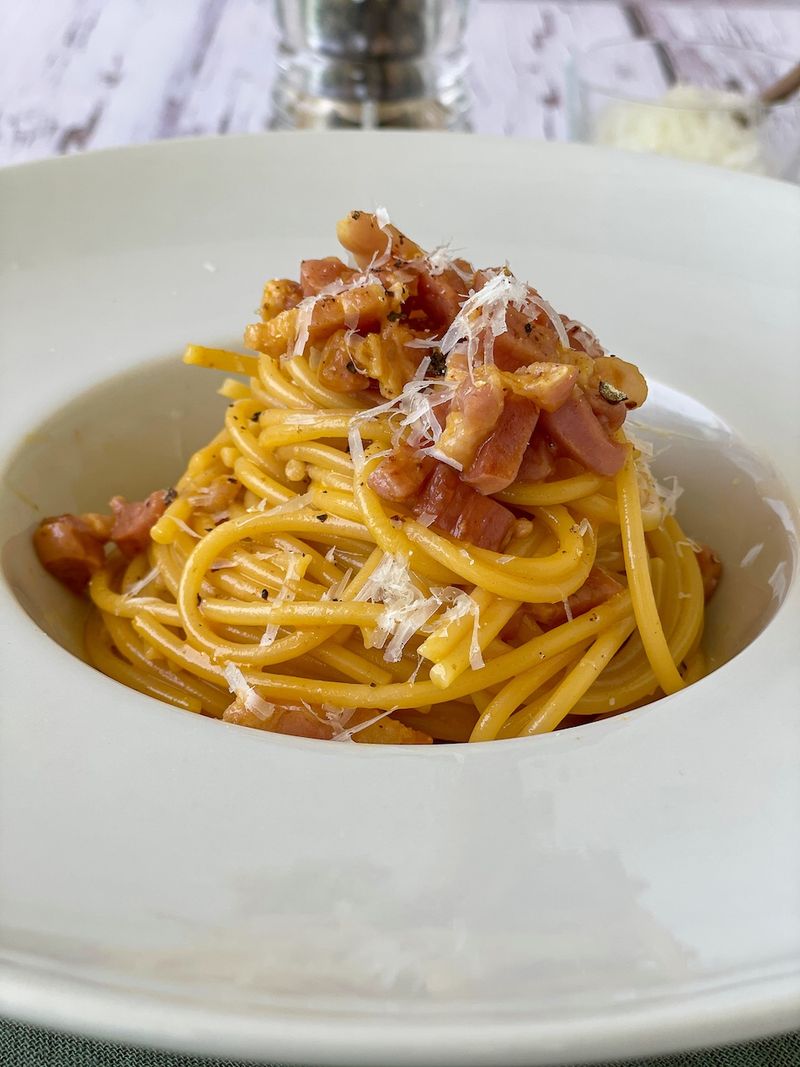 Spaghetti alla Carbonara – Rome's Silky Egg and Pork Pasta