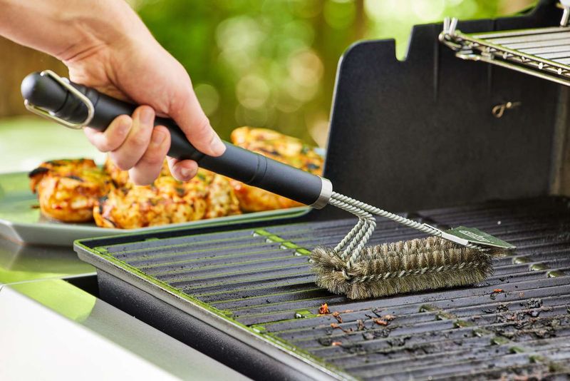 Neglecting to Clean the Grill