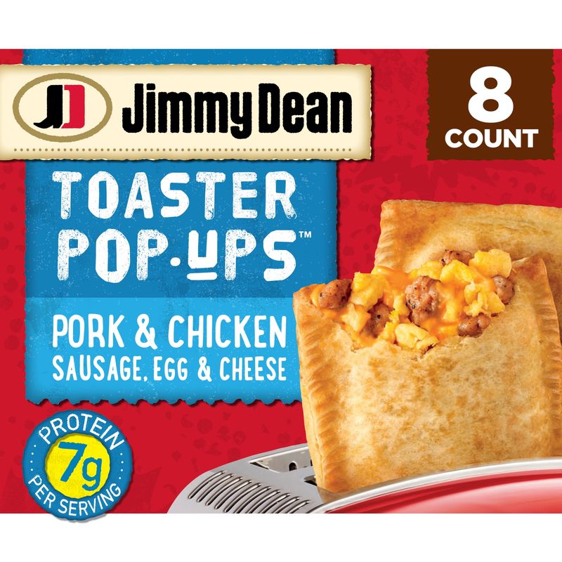 Sausage, Egg, And Cheese Toaster Pop-Ups