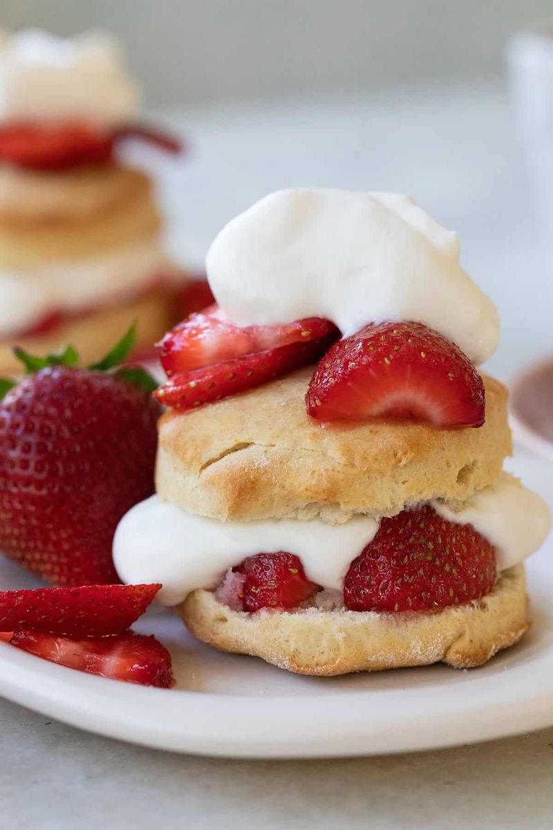 Strawberry Shortcake Biscuits