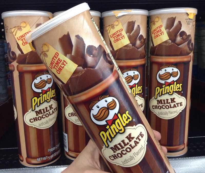 Milk Chocolate Pringles
