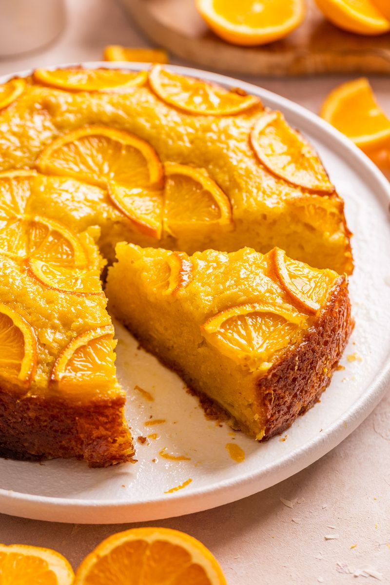 Greek Skillet Orange Fillo Cake (Portokalopita)