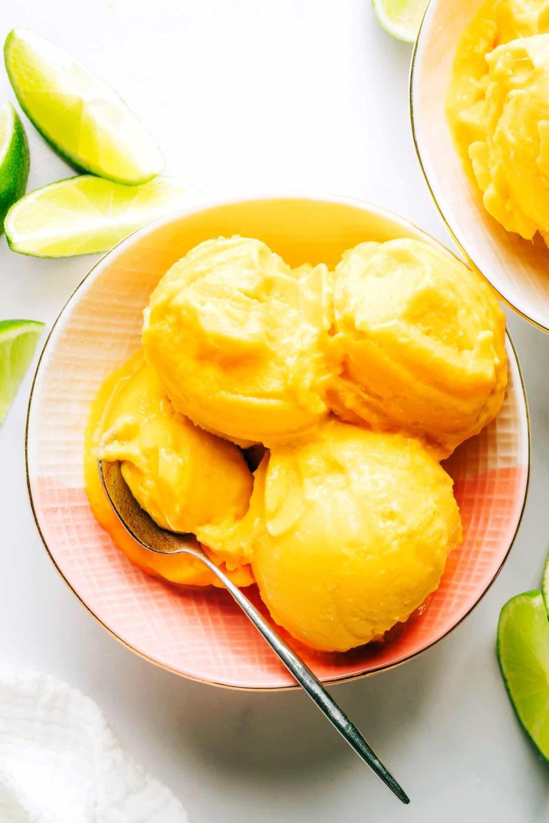 Tropical Mango Sorbet