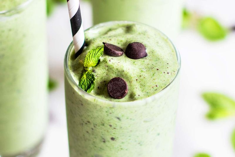 Mint Chocolate Chip Shake