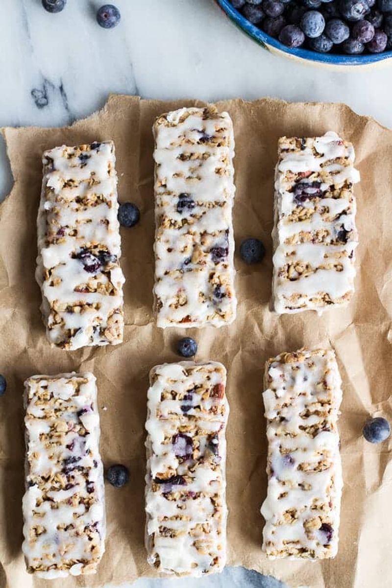 Granola Bar and Yogurt