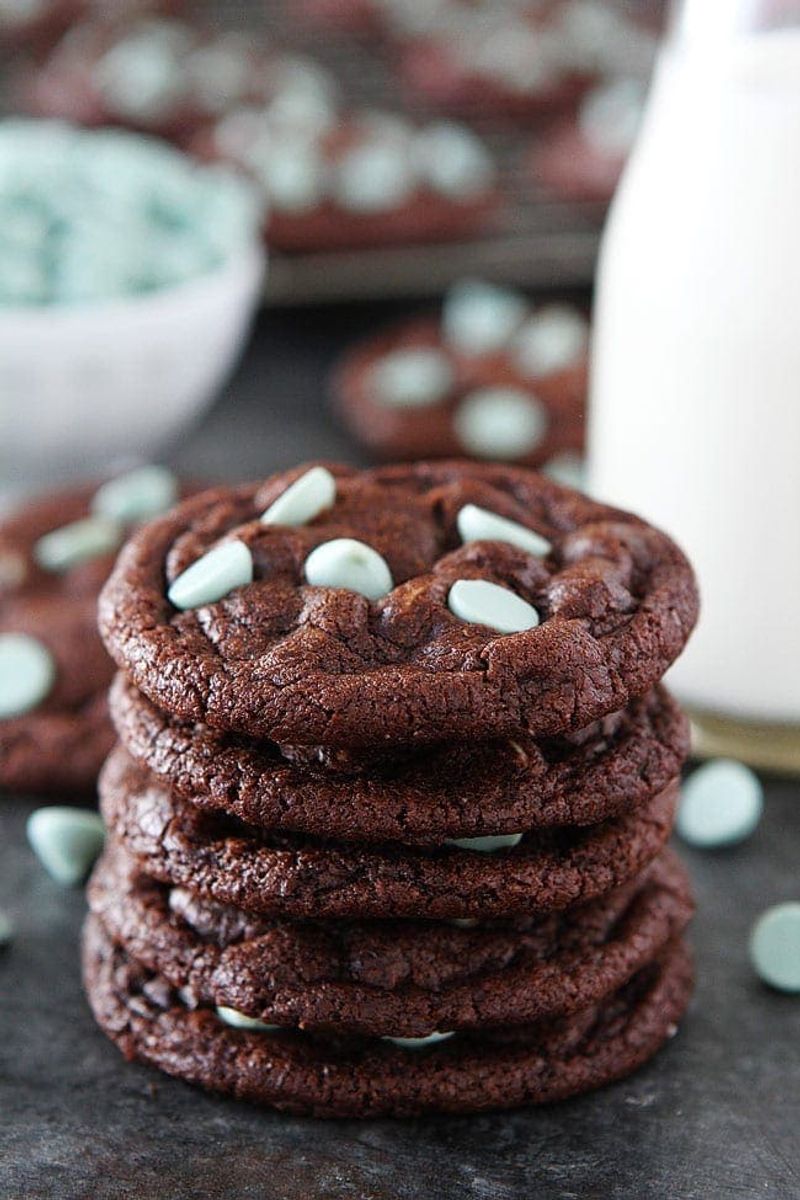 Peppermint Dark Chocolate Dainties