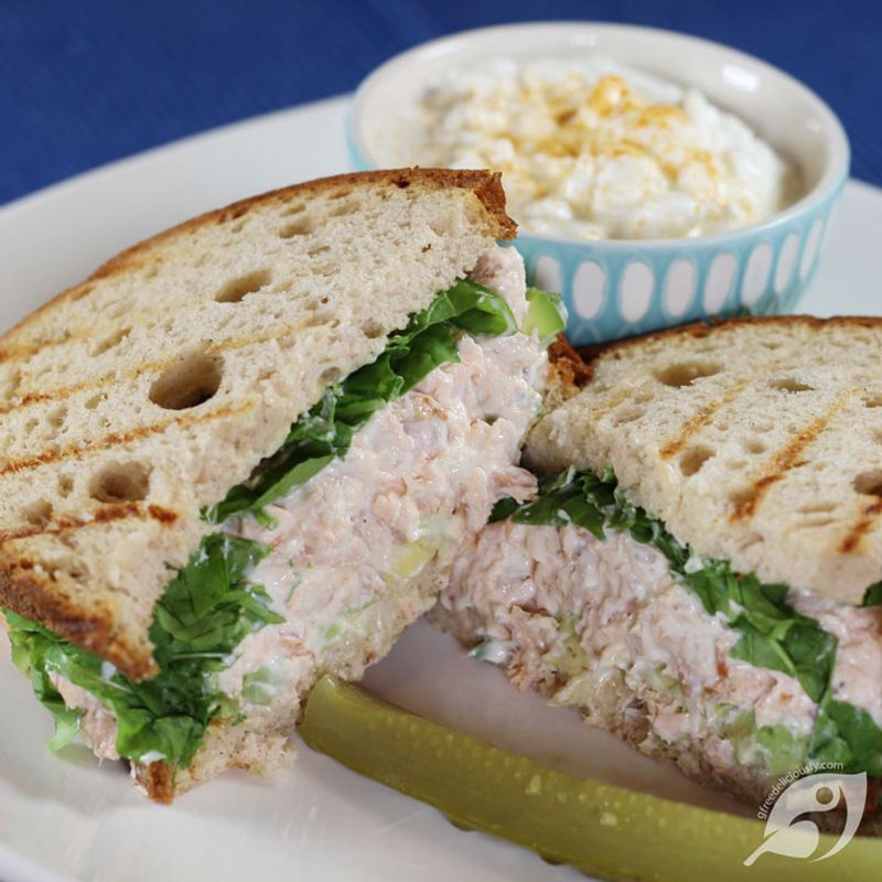 Deviled Ham Spread Sandwich