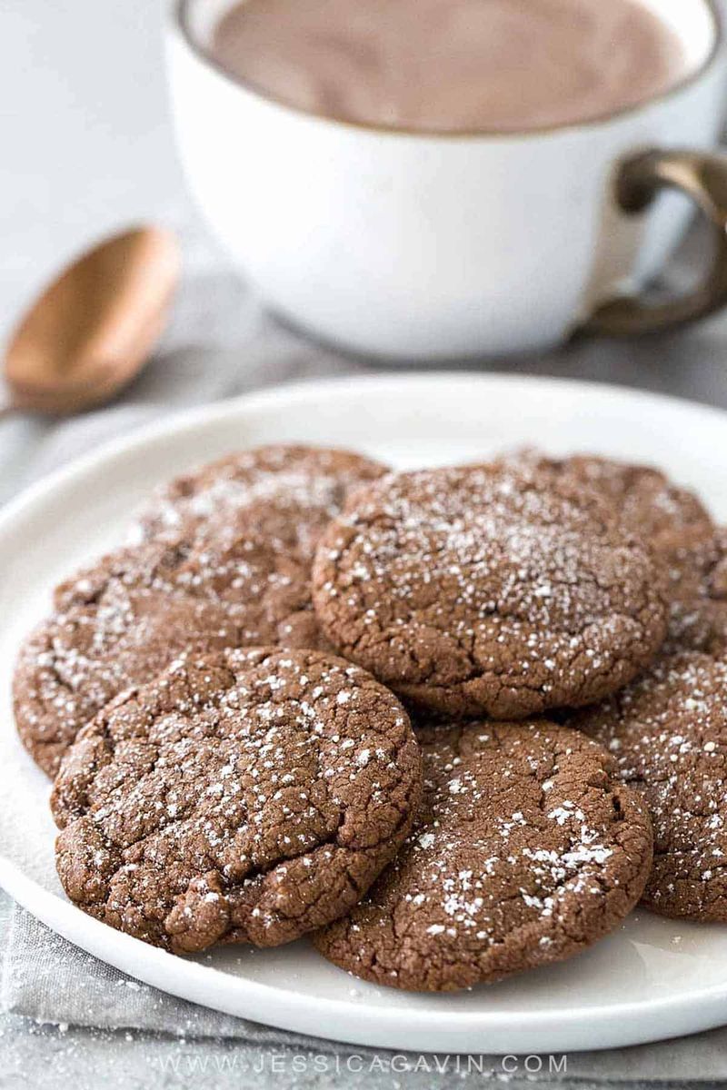 Spiced Chocolate Chili Cookies