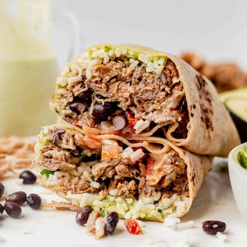 Chipotle Burrito with Carnitas
