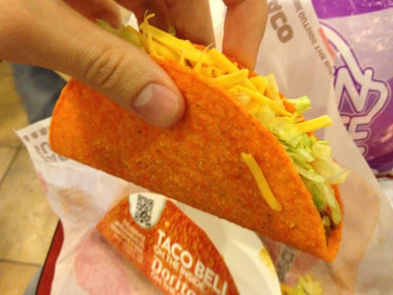 Taco Bell Doritos Locos Tacos