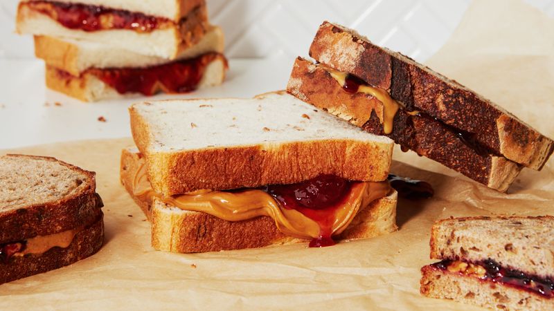 PB&J on Wonder Bread