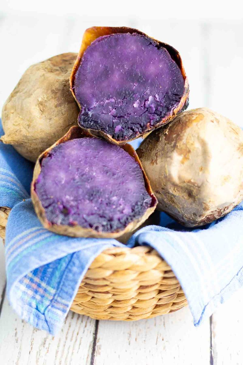 Okinawan Purple Sweet Potatoes: Nature's Violet Treasure