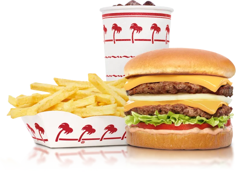 In-N-Out's Double-Double Combo