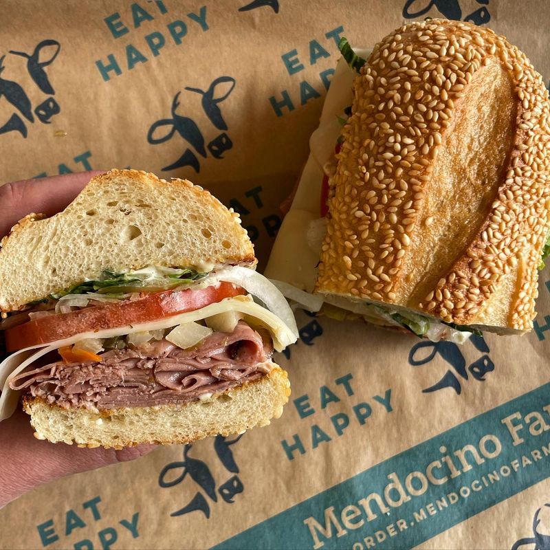 Mendocino Farms Italian Roast Beef Sandwich