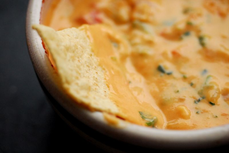 Queso Dip with Processed Cheese