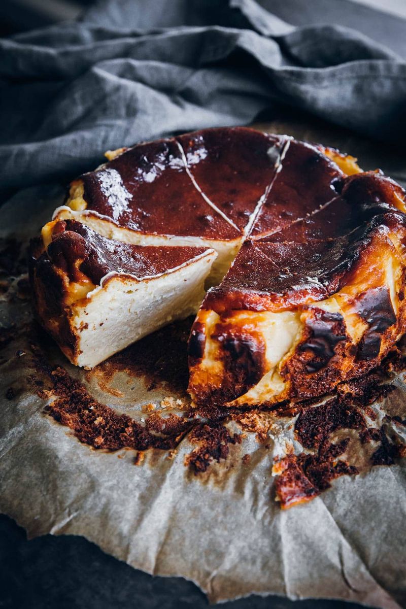 Basque Burnt Cheesecake (Spain)