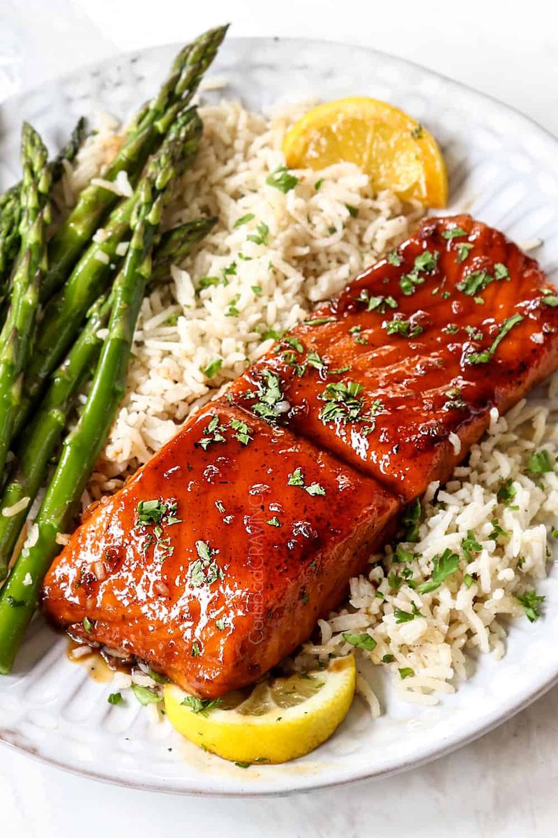 Honey Glazed Salmon