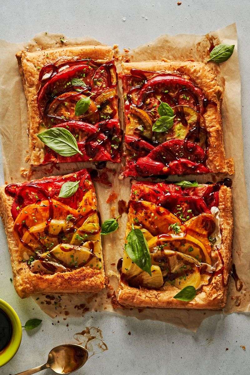 Tomato and Brie Tart