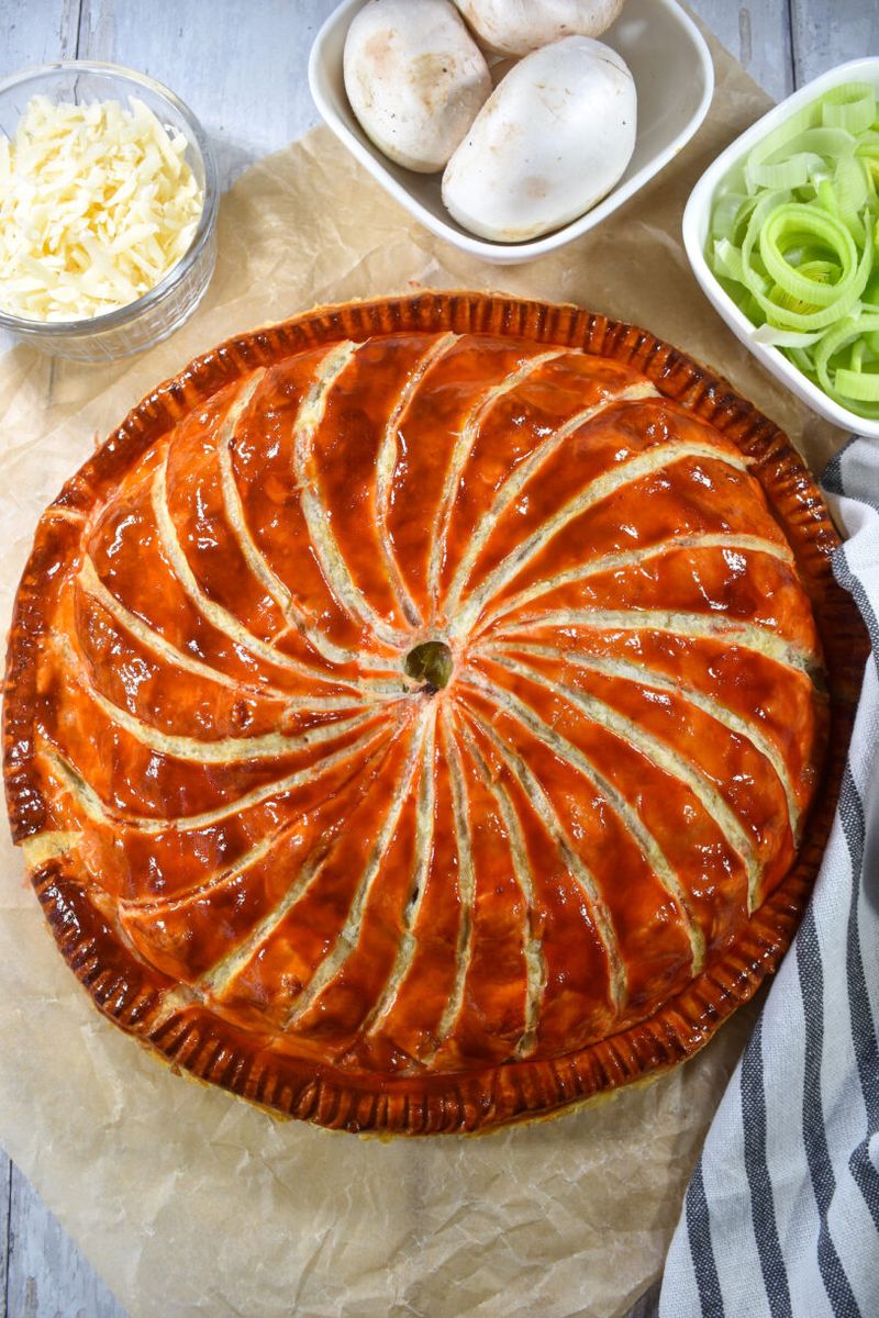 Savory Puff Pastry Pithivier