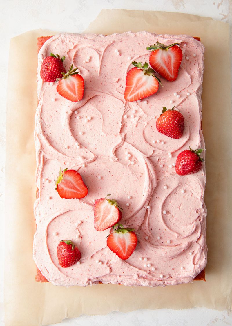 Strawberry Patch Cake
