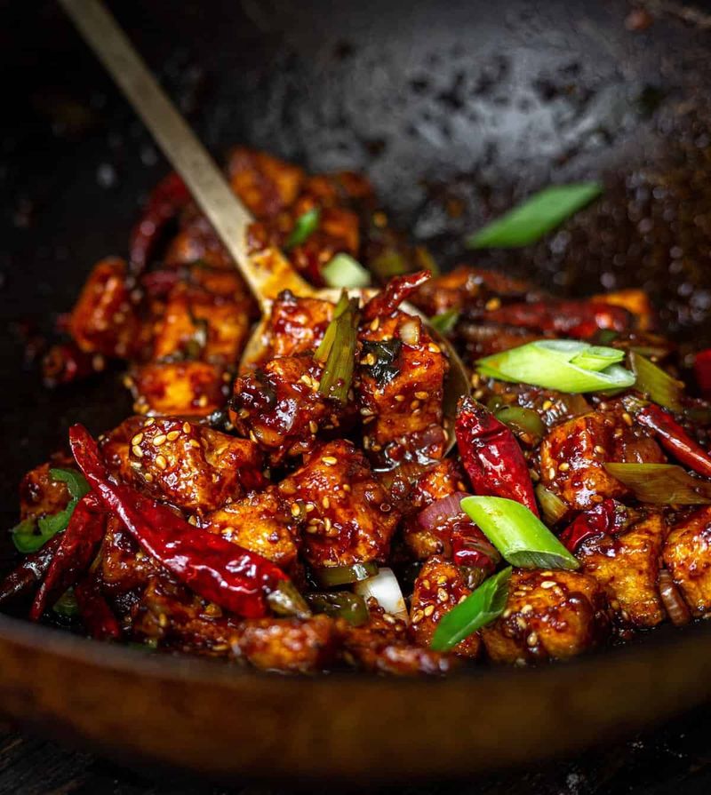 Spicy Tofu Stir-Fry