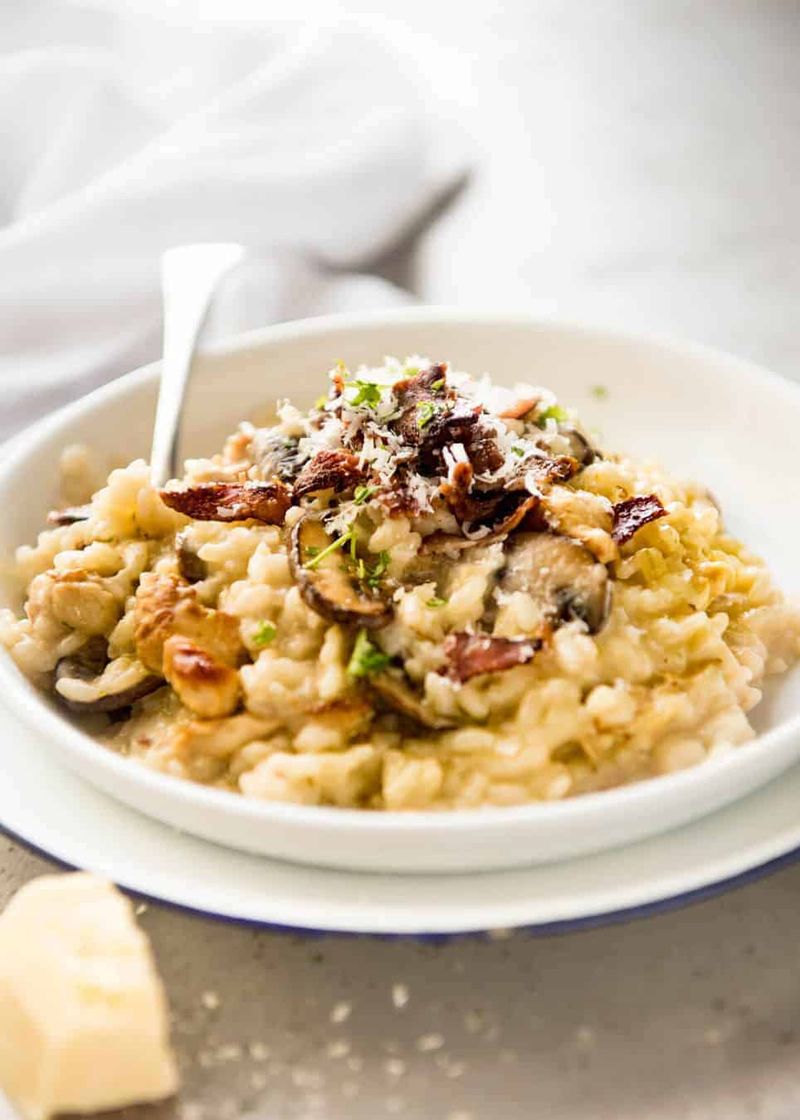 Chicken and Mushroom Risotto