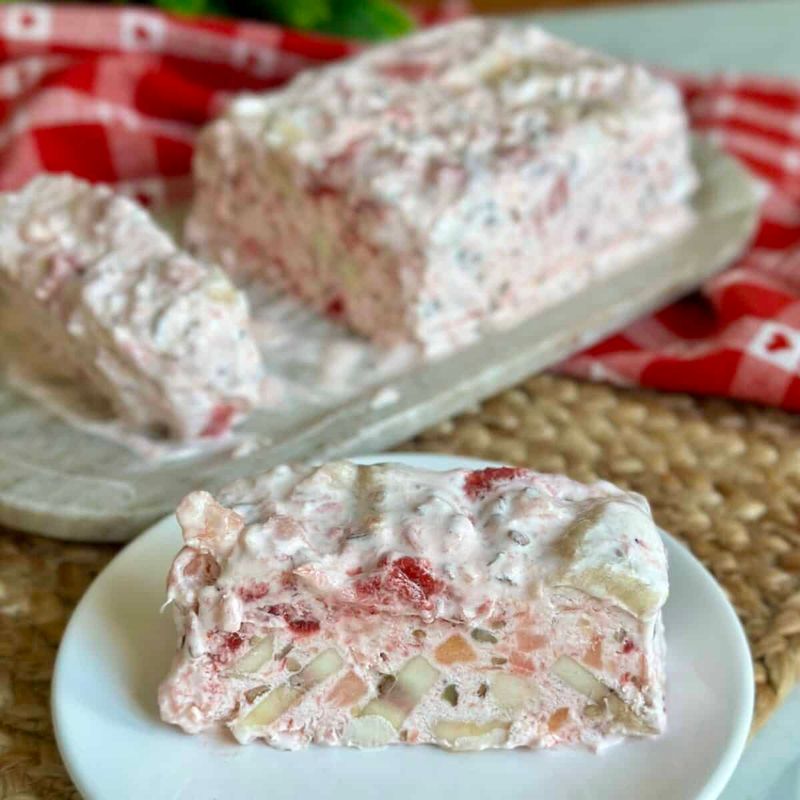 Creamy Frozen Fruit Salad