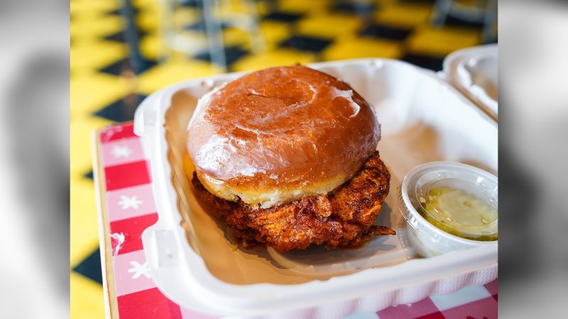 Hot Chicken Takeover Sandwich