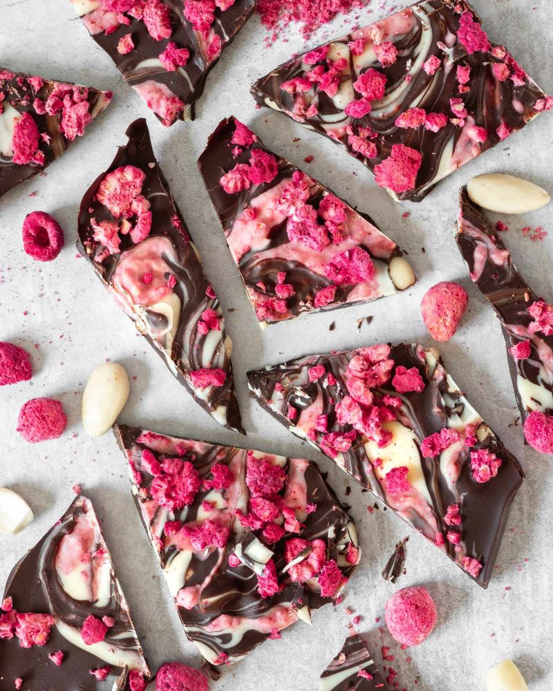 Raspberry Dark Chocolate Bark