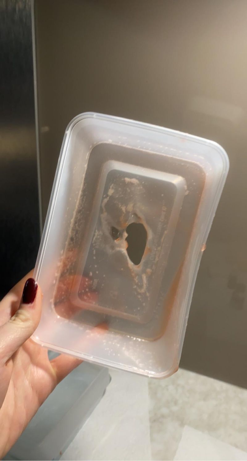 Non-Microwave Safe Plastic