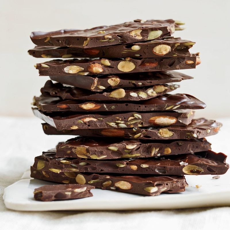 Dark Chocolate and Almonds