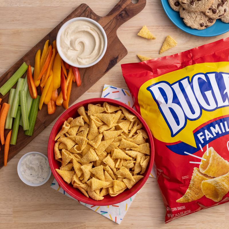 Bugles: Crunchy Finger Hats Still Going Strong