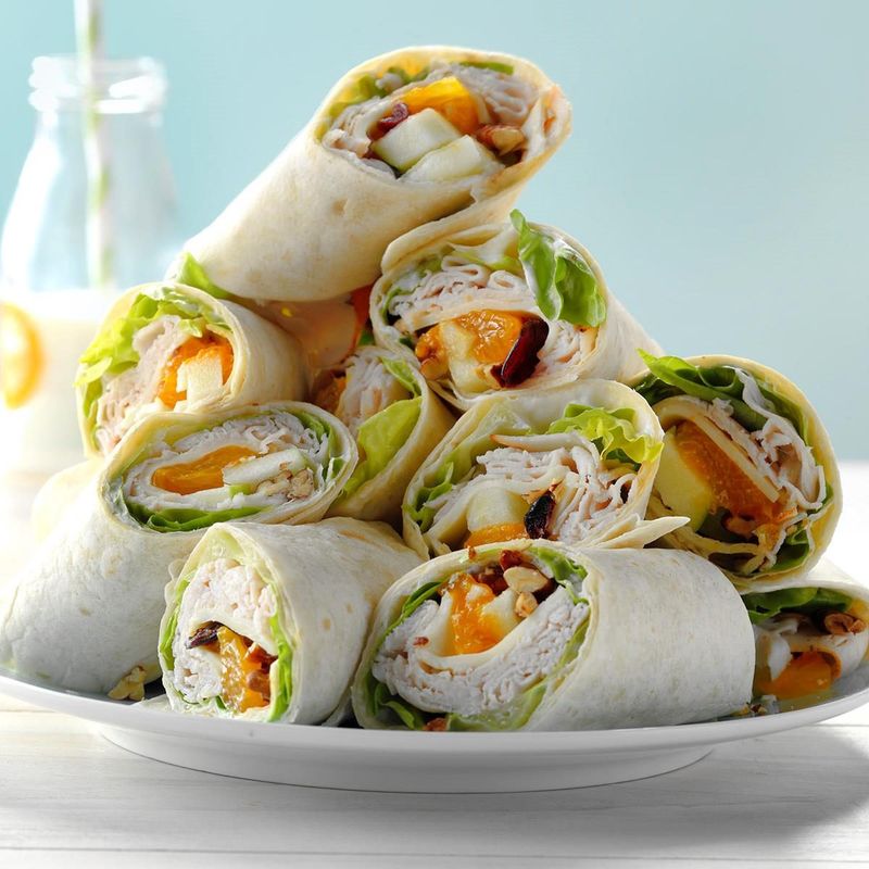 Turkey and Cranberry Wrap