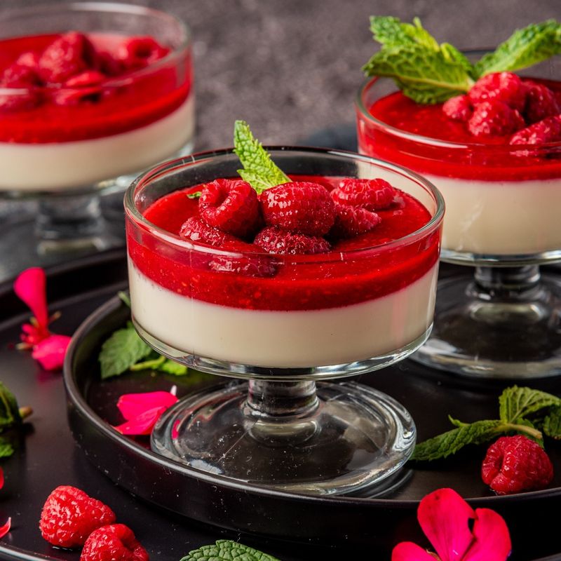 Berry Panna Cotta