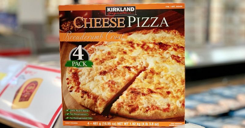 Kirkland Signature Cheese Pizza: Feed-a-Crowd Freezer Hero