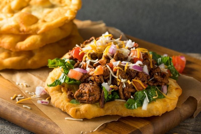 Indian Fry Bread Tacos – Arizona