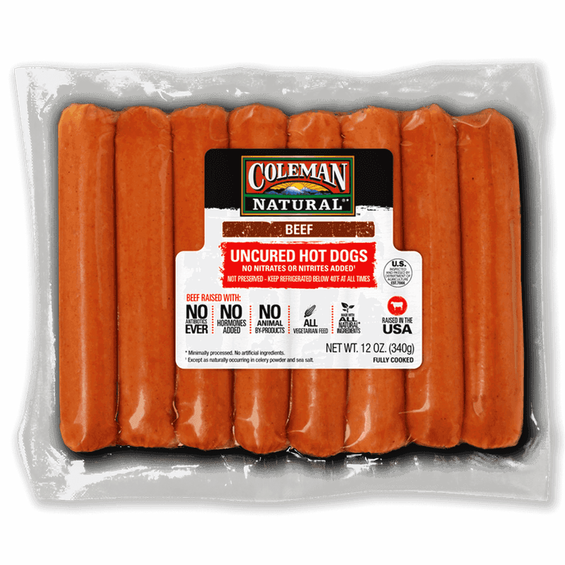 Coleman Natural Beef Hot Dogs