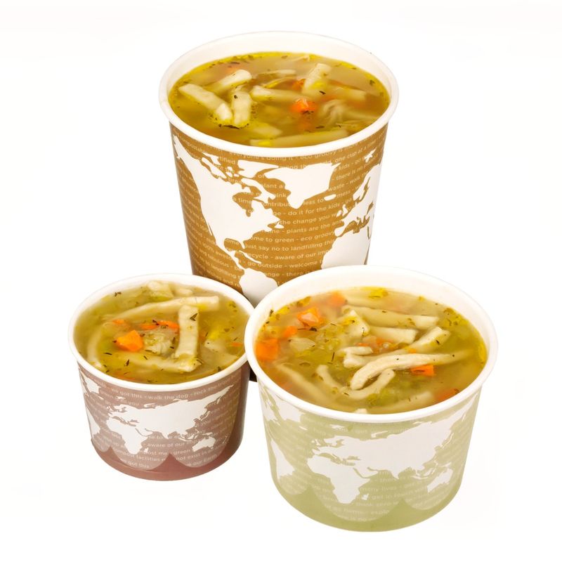 Chicken Noodle Soup & Caesar Salad Combo