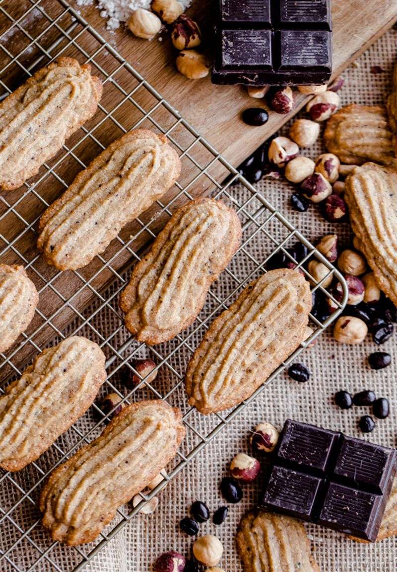 Hazelnut Espresso Cookies