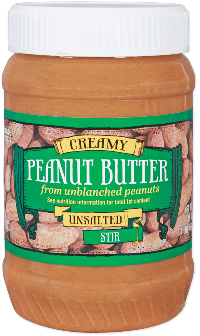 Trader Joe’s Creamy Peanut Butter Unsalted