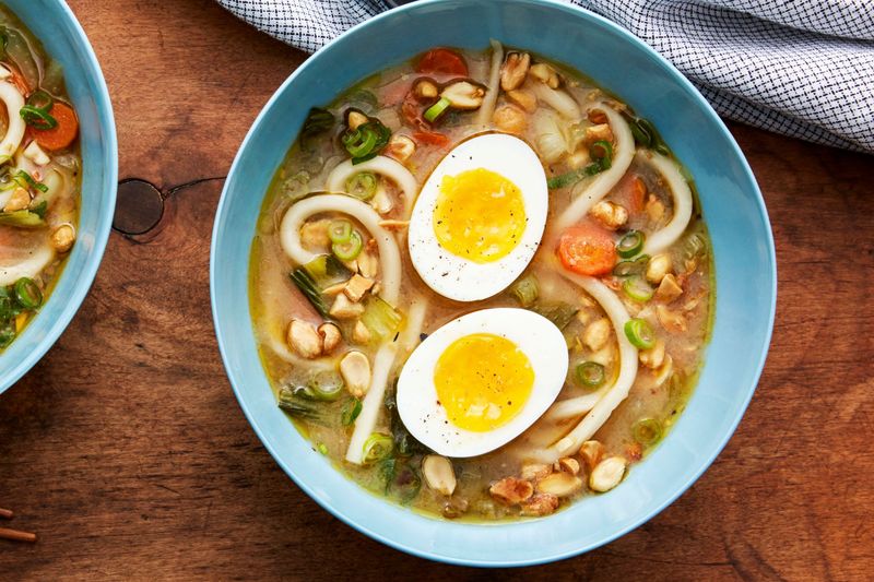 Miso Soup With Soft-Boiled Egg