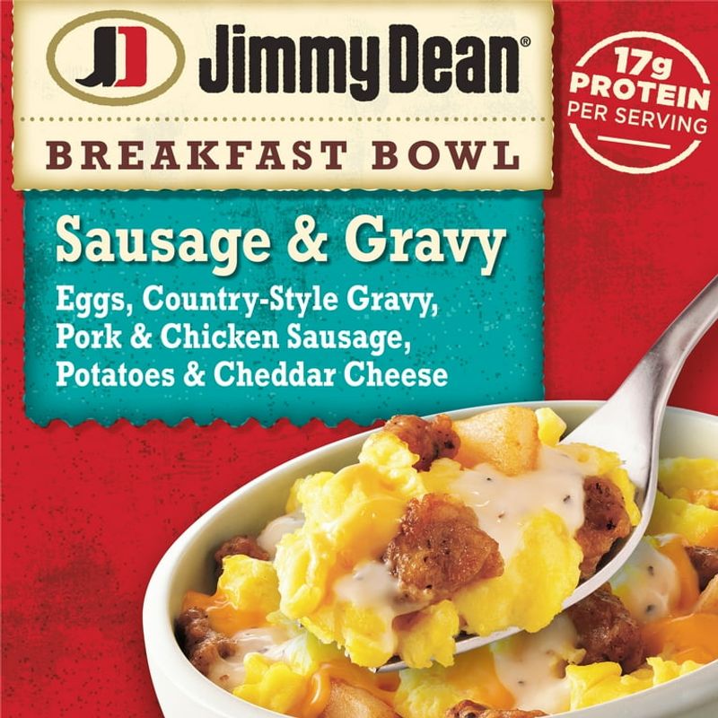 Sausage And Gravy Breakfast Bowl