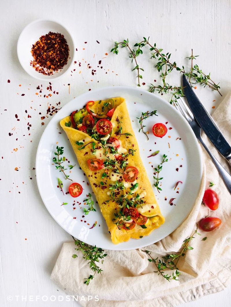 Veggie-Loaded Omelet
