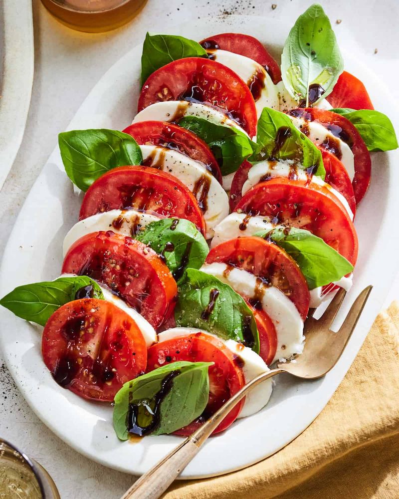 Caprese Salad with Balsamic Reduction