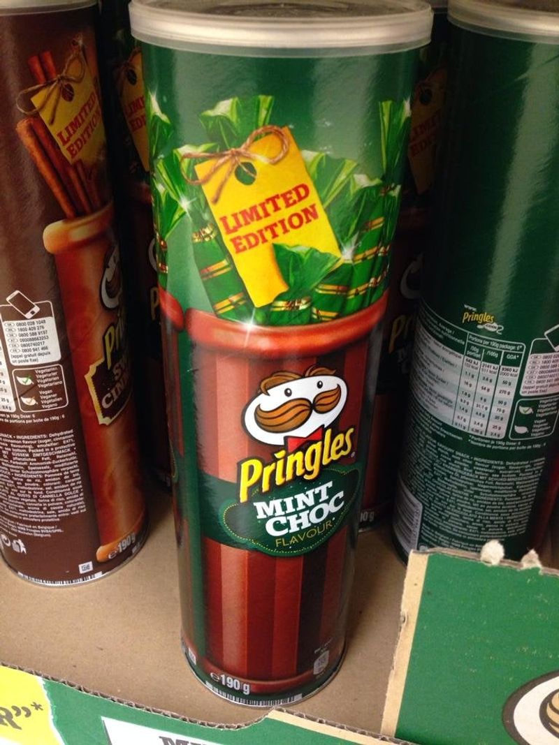 Mint Chocolate Pringles