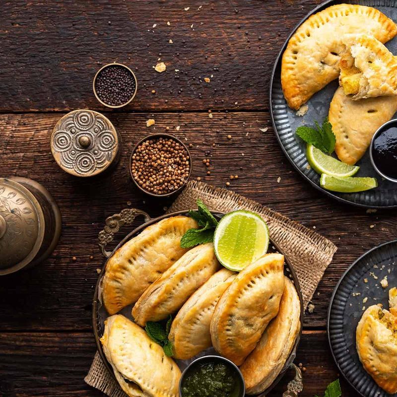 Thai Curry Puffs (Karipap)