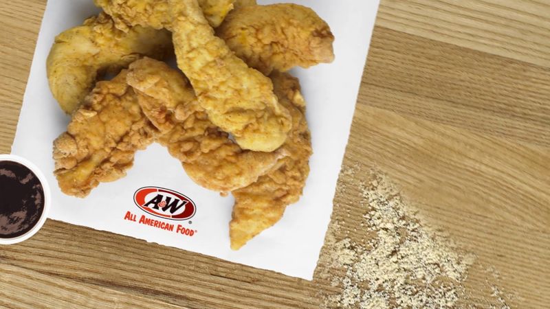 A&W Restaurants' Hand-Breaded Classics