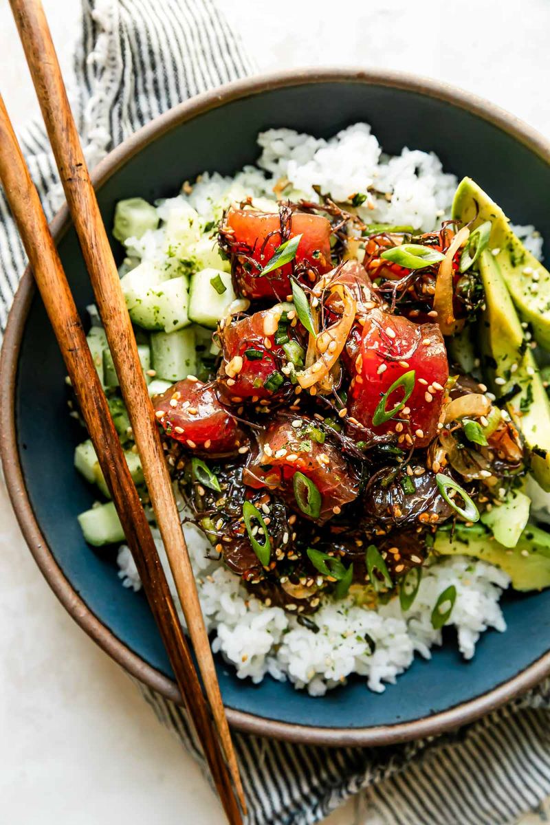 Poke Bowl: The Island's Raw Seafood Masterpiece